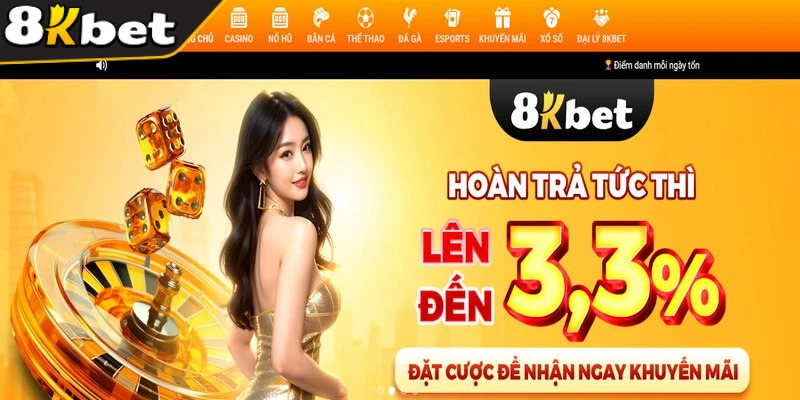 Tỷ lệ trả thưởng cao là đặc điểm nổi bật tại 8KBET mà tất cả anh em đều yêu thích