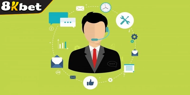 Người chơi có thể liên hệ 8KBET để gửi ý kiến đóng góp cho nền tảng